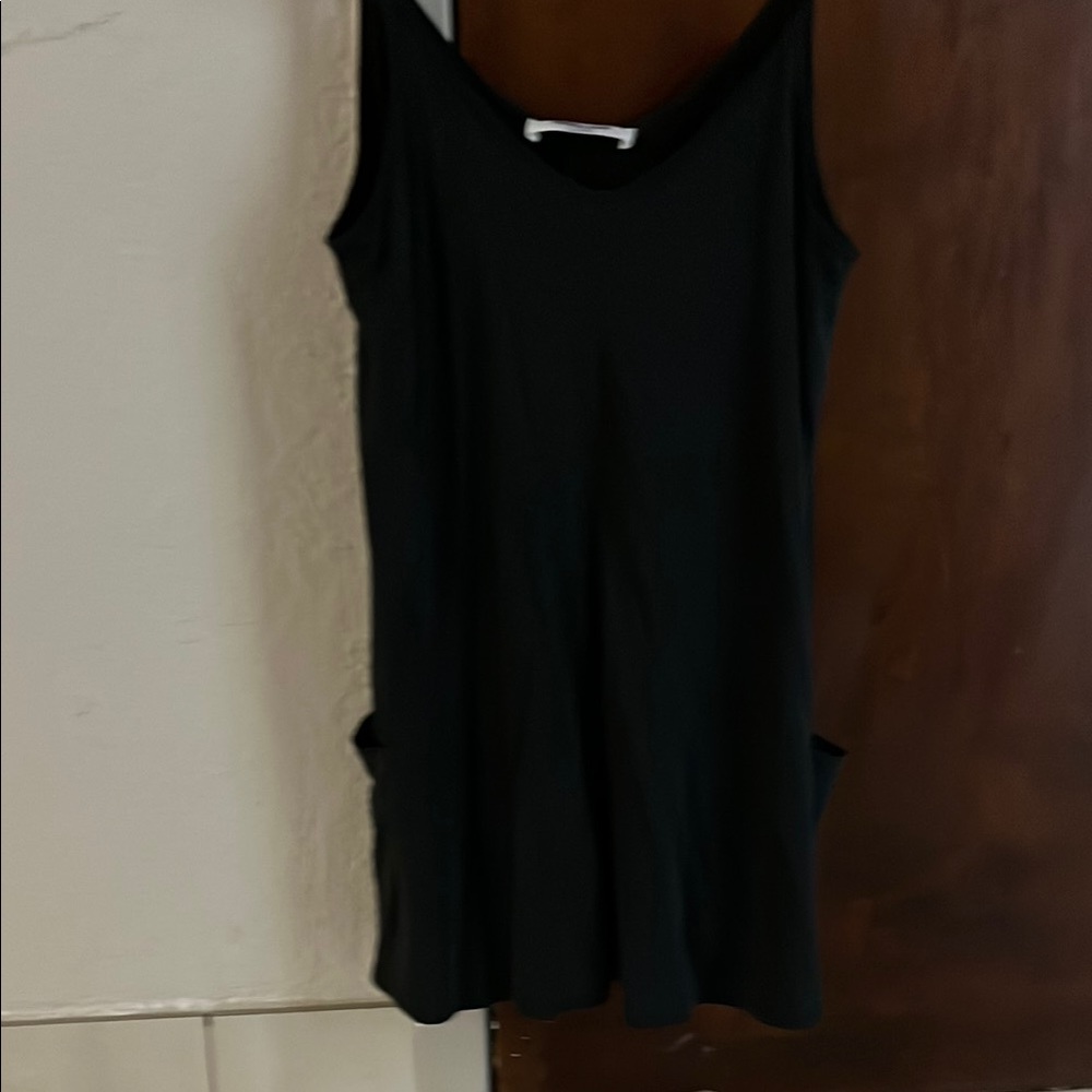 Double Zero Black Sleeveless Jumpsuit Navy Blue Size 0